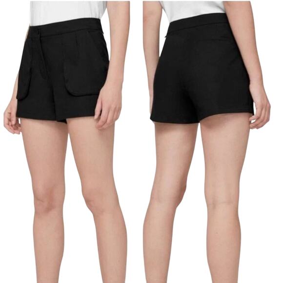 Lululemon This Instant Short Black Tailored Water Repellent Tech Shorts Size 6 - Picture 3 of 11